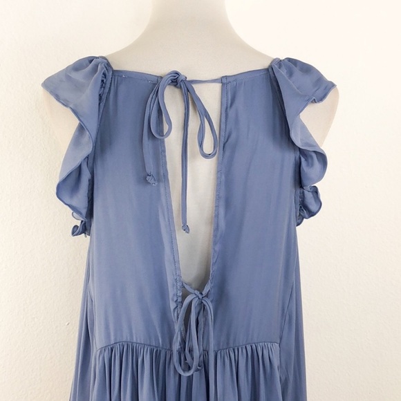 NWT Free People Want Your Love Slip in Vintage Blue - Picture 5 of 13